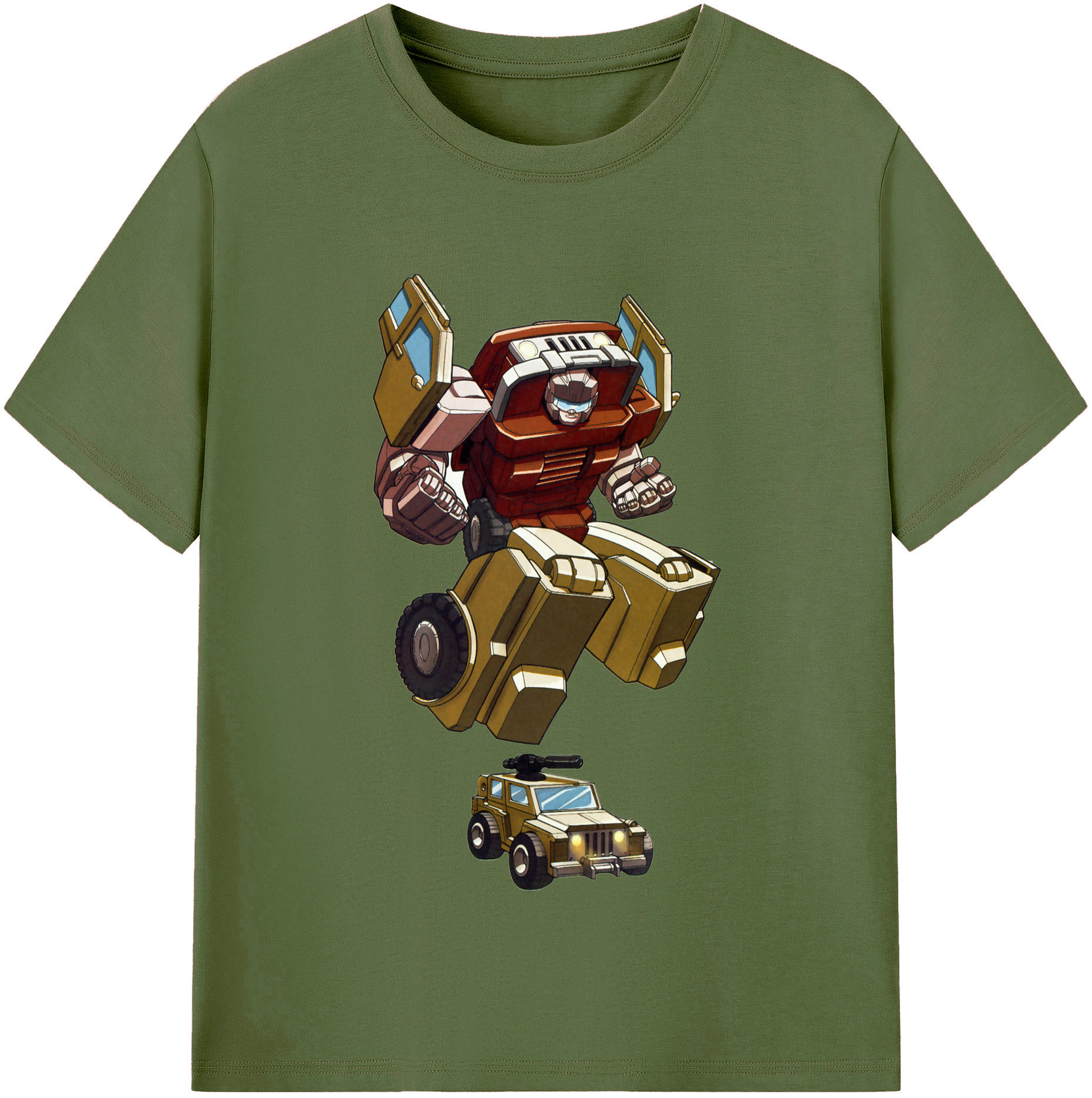 （画像用）  綿100％半袖Tシャツ（フロントプリント）